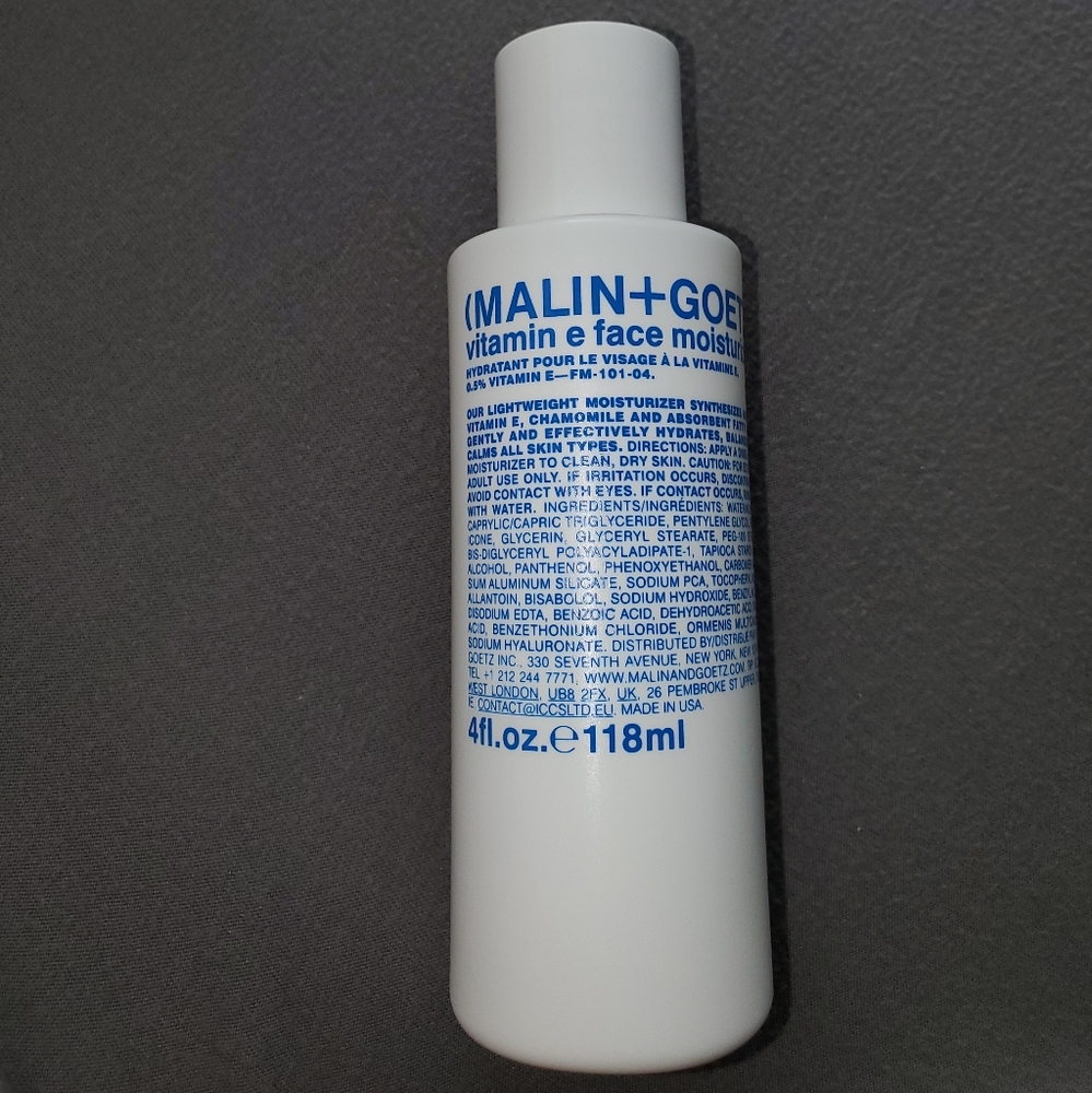 Malin Goetz Face moisturizer